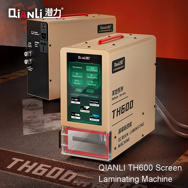 QIANLI TH600 Машина для ламинирования экрана Машина для прессования изогнутых и прямых экранов Универсальная машина для ламинирования
QIANLI TH600 Машина для ламинирования экрана Машина для прессования изогнутых и прямых экранов Универсальная машина для ламинирования