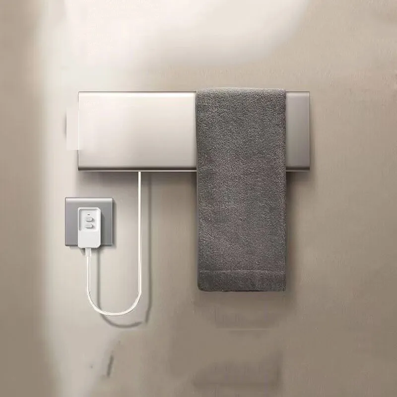 2026 220V 60W electric heating towel rack punch-free household toilet rack smart bathroom heating drying rack
2026 220V 60W electric heating towel rack punch-free household toilet rack smart bathroom heating drying rack