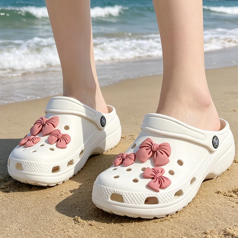 6Pcs Summer Fashion Shoe Charms Set for Sandals Clogs DIY Accessories Cute Bow ABS Shoes Buckle Decorations for Women Girls
6Pcs Summer Fashion Shoe Charms Set for Sandals Clogs DIY Accessories Cute Bow ABS Shoes Buckle Decorations for Women Girls