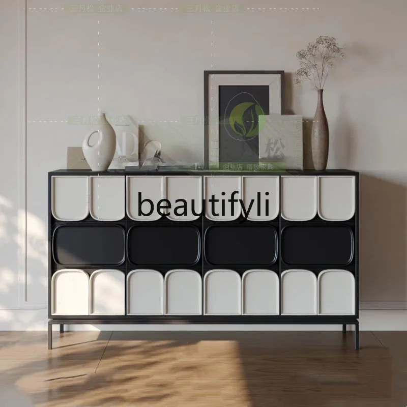 Nordic Style Solid Wood Tea Cabinet Modern Entryway Wine Cabinet Storage Bowl Cabinet Organizer Chest of Drawers
Nordic Style Solid Wood Tea Cabinet Modern Entryway Wine Cabinet Storage Bowl Cabinet Organizer Chest of Drawers