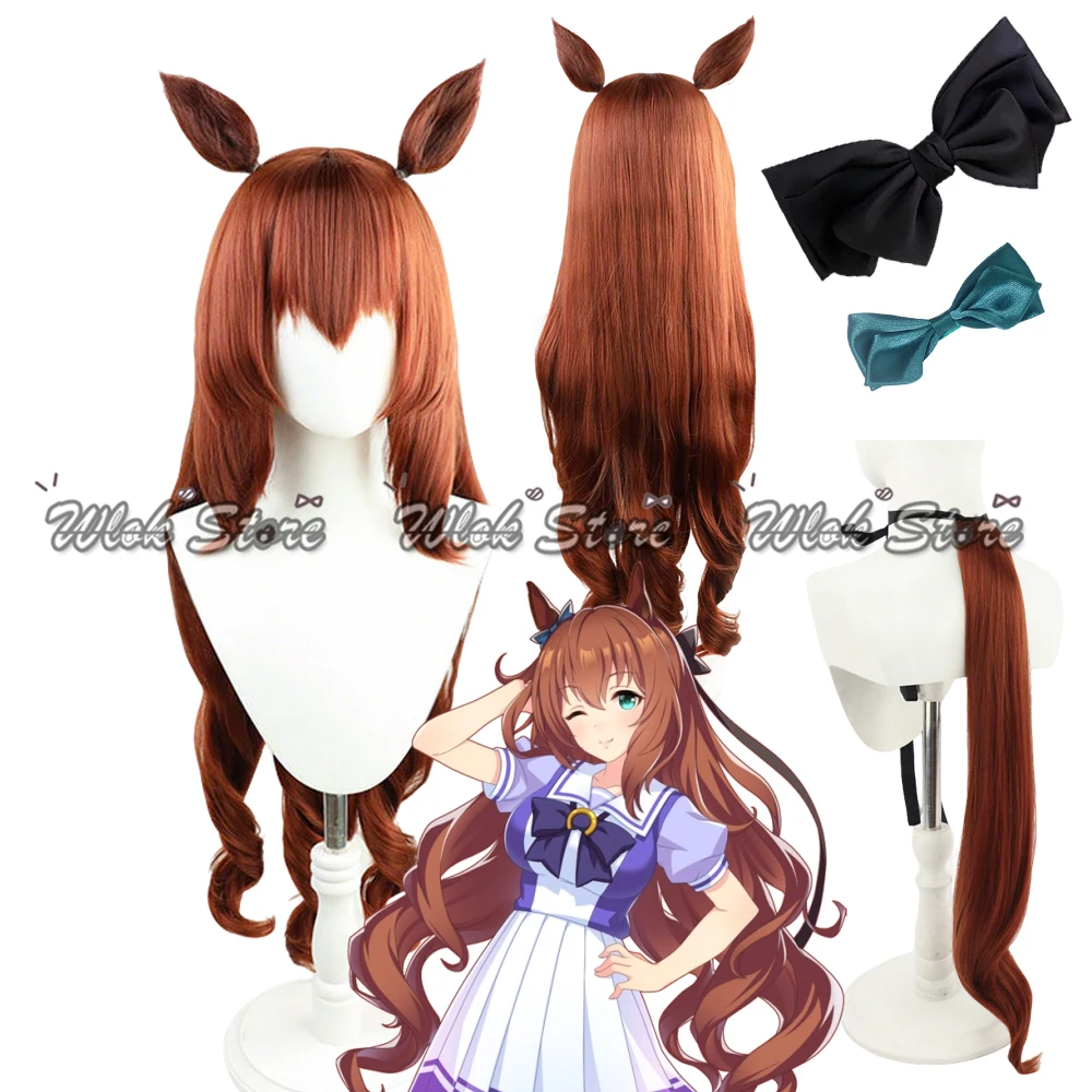 Парик для косплея Umamusume Pretty Derby Maruzensky, оранжево-коричневый, с ушками, хвостом и бантом, головной убор для женщин, аксессуары для Хэллоуина и карнавала
Парик для косплея Umamusume Pretty Derby Maruzensky, оранжево-коричневый, с ушками, хвостом и бантом, головной убор для женщин, аксессуары для Хэллоуина и карнавала