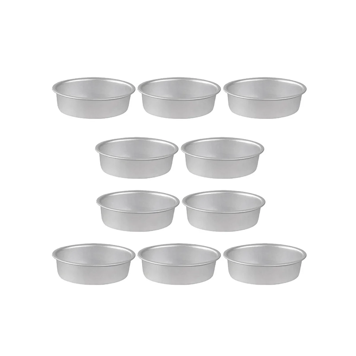 10Pcs Mini Oval Egg Shape Aluminium Alloy Metal Cheese Pan Cake Mold Bread Mould Tart Holder Pudding Jelly Tin
10Pcs Mini Oval Egg Shape Aluminium Alloy Metal Cheese Pan Cake Mold Bread Mould Tart Holder Pudding Jelly Tin
