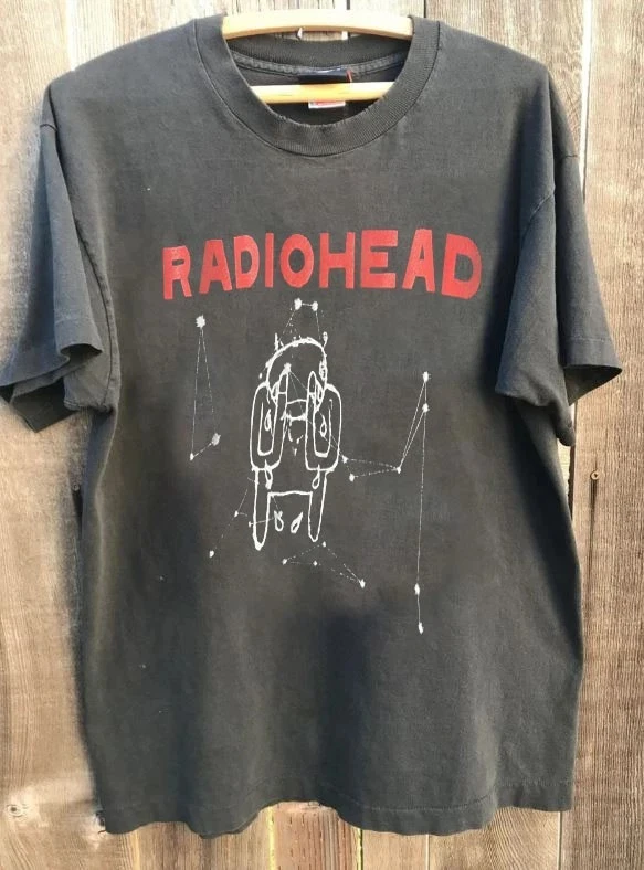 Plus Size Summer Women's Vintage Radiohead T-Shirt Unisex Cotton Breathable Stylish Versatile Street Style Oversized
Plus Size Summer Women's Vintage Radiohead T-Shirt Unisex Cotton Breathable Stylish Versatile Street Style Oversized