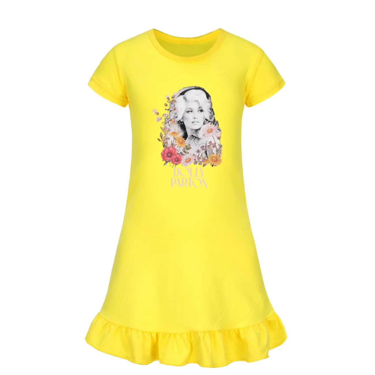 Dolly Parton Country Music Dress Kids Summer Fashion O-Neck Casual Dresses Baby Girls Short Sleeve Nightgowns Children Vestidos
Dolly Parton Country Music Dress Kids Summer Fashion O-Neck Casual Dresses Baby Girls Short Sleeve Nightgowns Children Vestidos