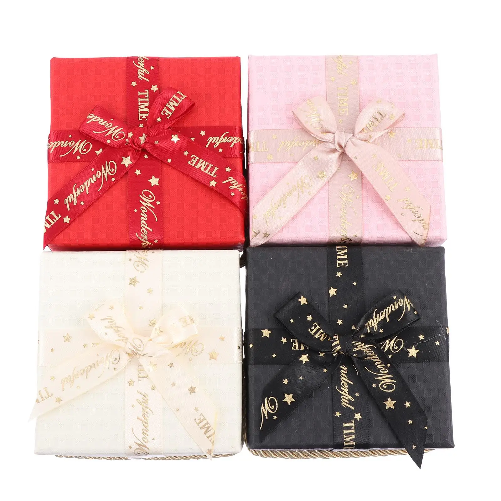 4Pcs Gift Boxes Durable H y Long Time Use Premium Material Christmas Gifts C y Container Plastic Case Packaging Box
4Pcs Gift Boxes Durable H y Long Time Use Premium Material Christmas Gifts C y Container Plastic Case Packaging Box