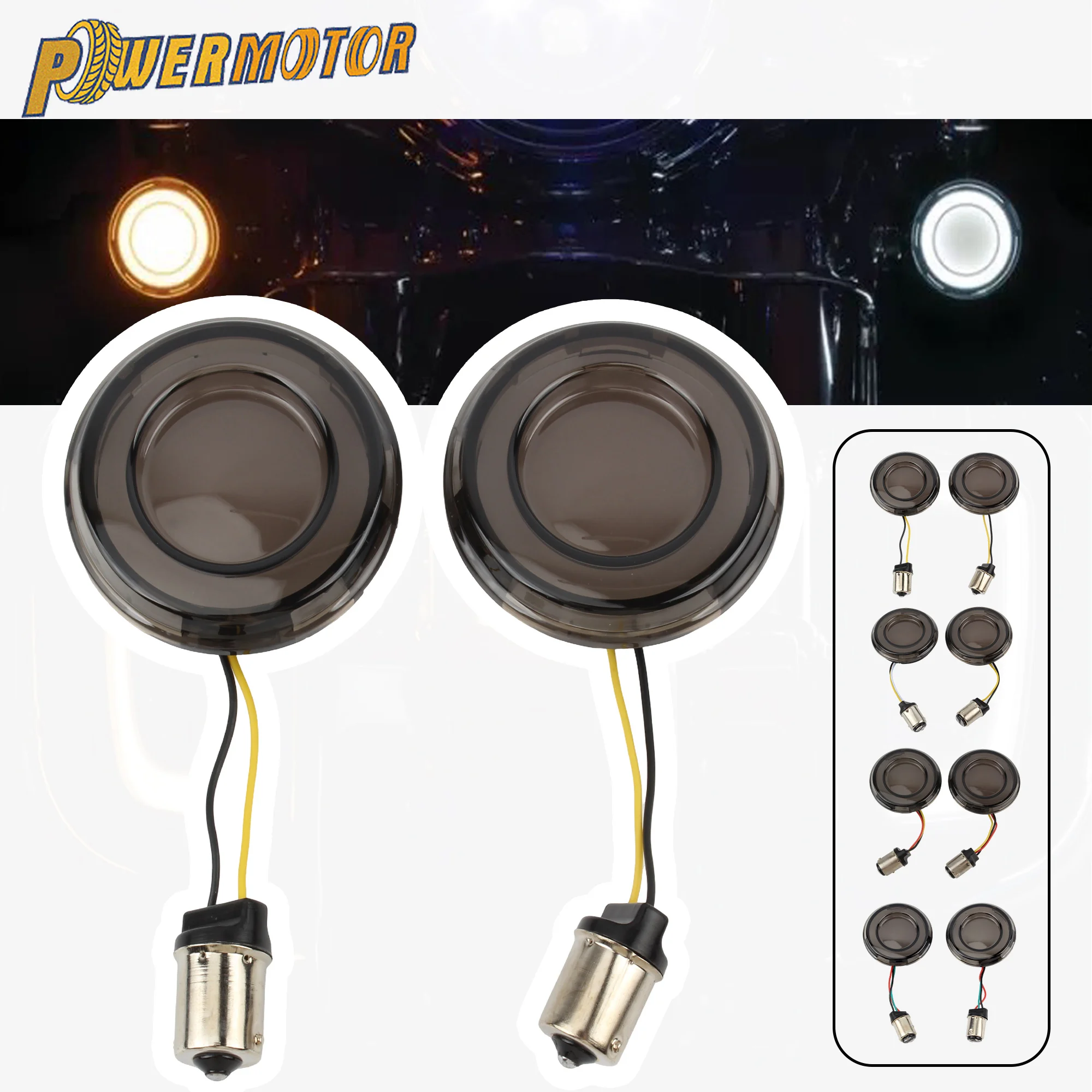 Motorcycle Turn Signal 1156 1157 LED Bullet Style Indicator Lamp For Harley Touring Glide Fat Boy Sportster XL Softail FLSTSB
Motorcycle Turn Signal 1156 1157 LED Bullet Style Indicator Lamp For Harley Touring Glide Fat Boy Sportster XL Softail FLSTSB