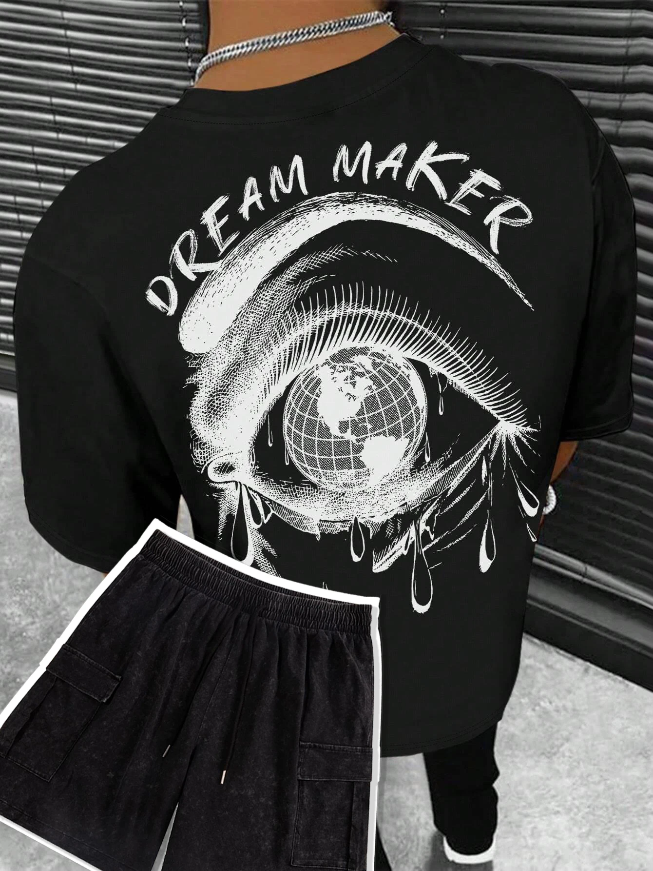 Dream Maker Tearful Earth Футболка с принтом Мужская одежда Летняя свободная футболка Хлопковая повседневная уличная футболка Хип-хоп Футболка большого размера
Dream Maker Tearful Earth Футболка с принтом Мужская одежда Летняя свободная футболка Хлопковая повседневная уличная футболка Хип-хоп Футболка большого размера