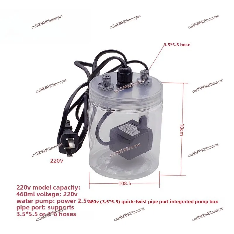 DIY Computer Desktop Laptop Mobile Phone Water Cooling Water Tank Water Pump Integrated 
DIY Computer Desktop Laptop Mobile Phone Water Cooling Water Tank Water Pump Integrated