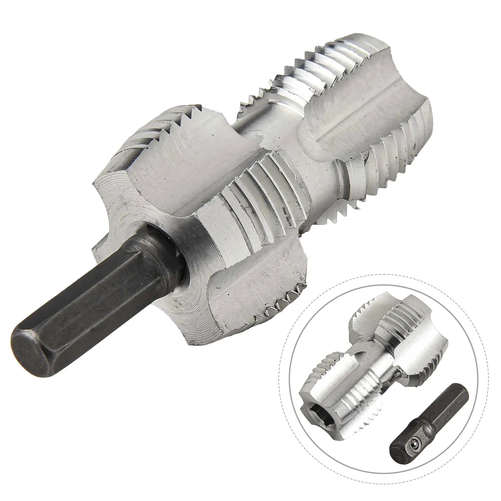 PRP Water Pipe Inner Hole Drill For 1/2inch And 3/4inch Pipes Double Heads Used Dual-headed Pipe Threader Water Pipe Inner Hole
PRP Water Pipe Inner Hole Drill For 1/2inch And 3/4inch Pipes Double Heads Used Dual-headed Pipe Threader Water Pipe Inner Hole