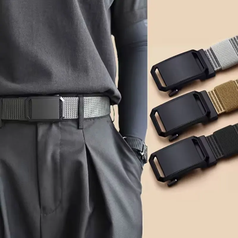 Men's Belt Outdoor Hunting Belt Multi functional Buckle Nylon Cowboy Automatic Buckle Canvas With Cargo Pants Jeans Belt
Men's Belt Outdoor Hunting Belt Multi functional Buckle Nylon Cowboy Automatic Buckle Canvas With Cargo Pants Jeans Belt