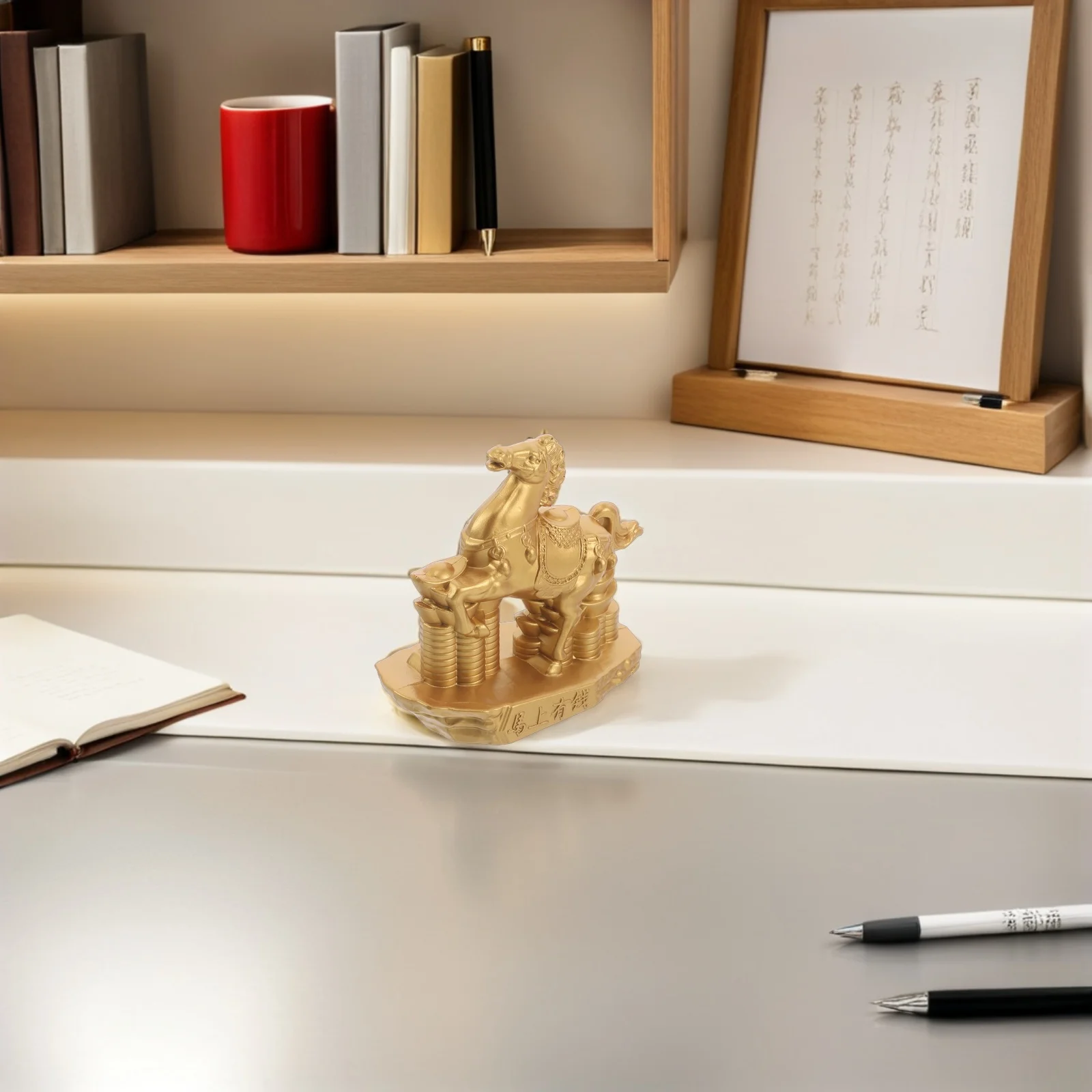 Feng Shui Horse Statue: Alloy Chinese Zodiac Animal Sculpture for Prosperity and Good Fortune, 2026 Lunar New Year Lucky
Feng Shui Horse Statue: Alloy Chinese Zodiac Animal Sculpture for Prosperity and Good Fortune, 2026 Lunar New Year Lucky