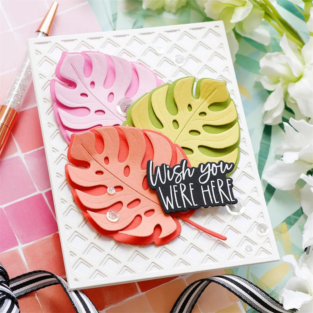 2025 New Banana Leaf Cutting Dies Embossing Scrapbook Papercutting Greeting Cards Knife Mold Decorative Crafts Punch Stencil DIY
2025 New Banana Leaf Cutting Dies Embossing Scrapbook Papercutting Greeting Cards Knife Mold Decorative Crafts Punch Stencil DIY