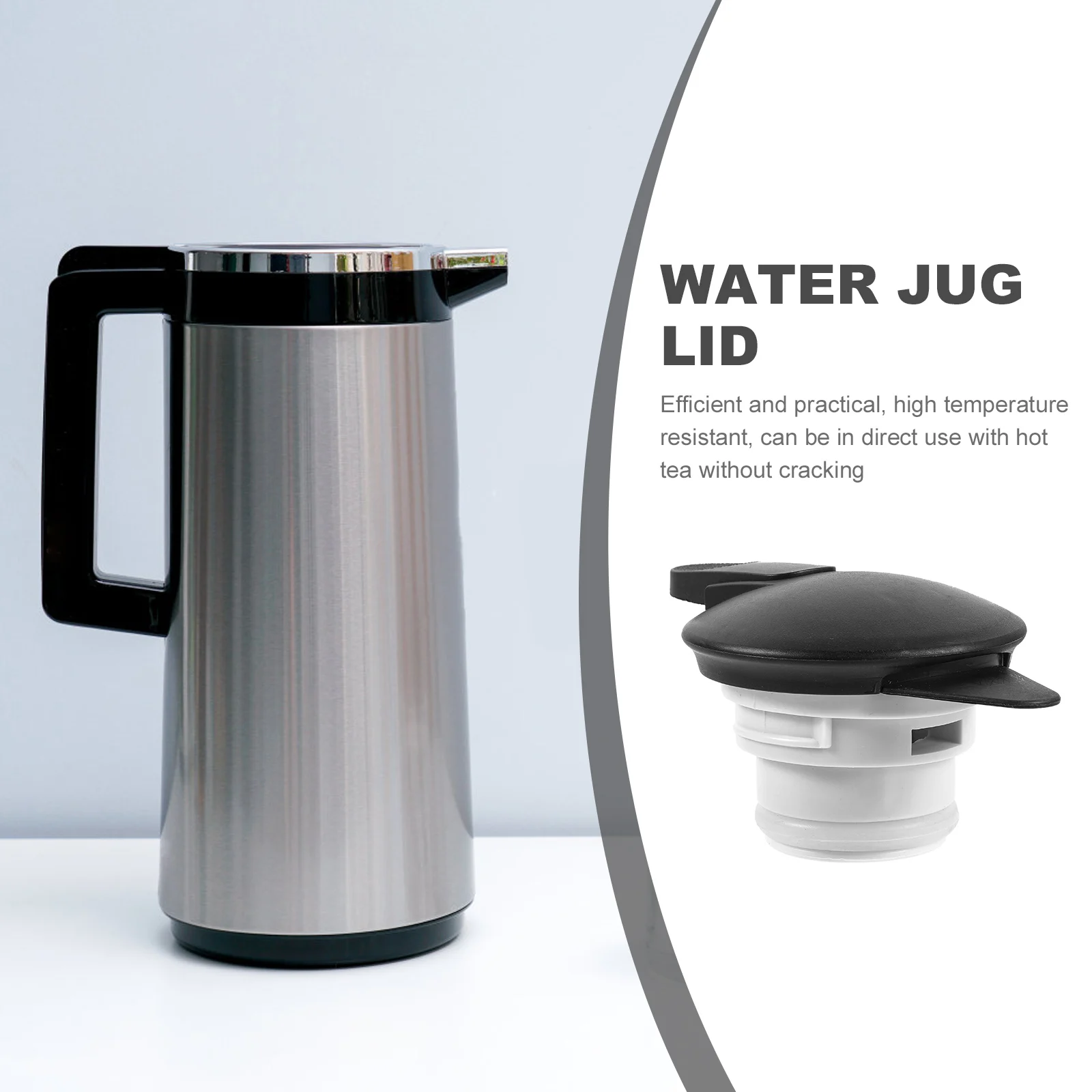 Leak proof Sealing Ring Dust proof Single Silicon Lid Replaceable Pitcher Cover Household Coffee Dispenser Lid Camping Hiking
Leak proof Sealing Ring Dust proof Single Silicon Lid Replaceable Pitcher Cover Household Coffee Dispenser Lid Camping Hiking