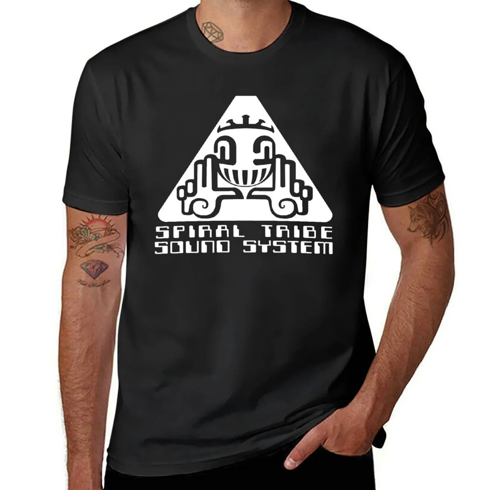 Sound System - Spiral Tribe - Band Logo T-Shirt tops Aesthetic clothing heavyweights for a boy mens t shirts pack
Sound System - Spiral Tribe - Band Logo T-Shirt tops Aesthetic clothing heavyweights for a boy mens t shirts pack