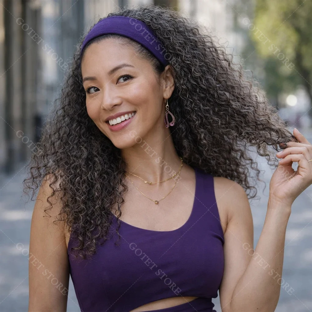 Парик-полупарик Soul Lady Glueless Afro Kinky без спутывания волос, не требующий укладки, цвет соли и перца, кудрявый, из натуральных человеческих волос, с повязкой на голову, для чернокожих женщин.
Парик-полупарик Soul Lady Glueless Afro Kinky без спутывания волос, не требующий укладки, цвет соли и перца, кудрявый, из натуральных человеческих волос, с повязкой на голову, для чернокожих женщин.