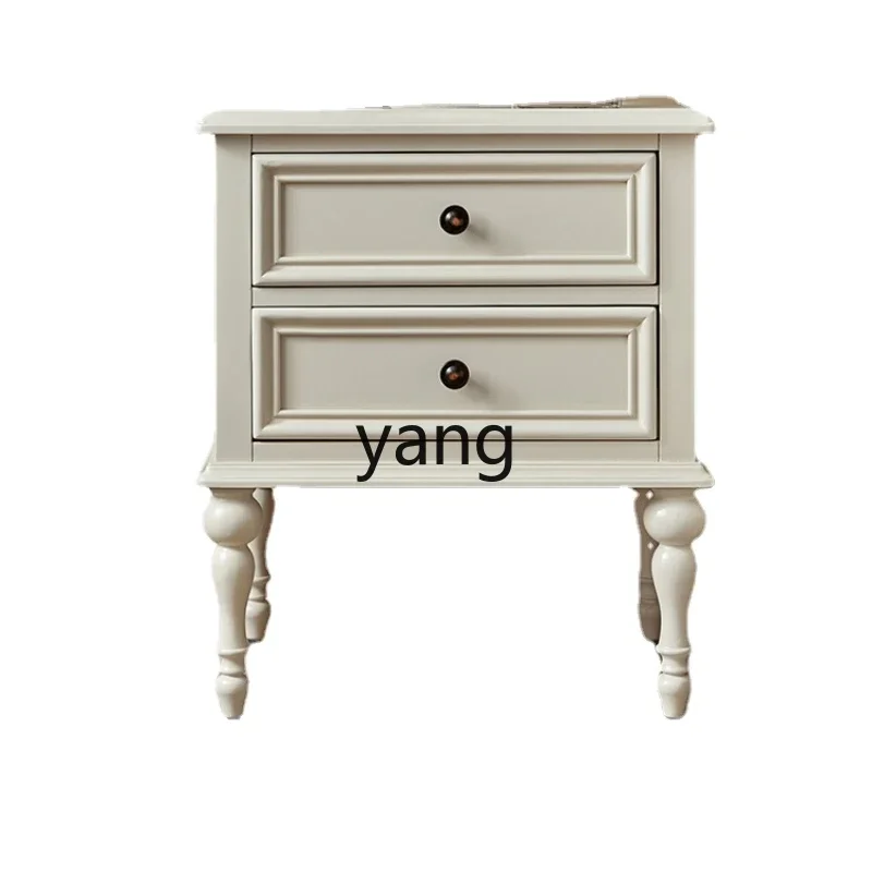 CX Retro Solid Wood Bedside Cabinet Bedroom Storage White Retro Bedside Cabinet
CX Retro Solid Wood Bedside Cabinet Bedroom Storage White Retro Bedside Cabinet