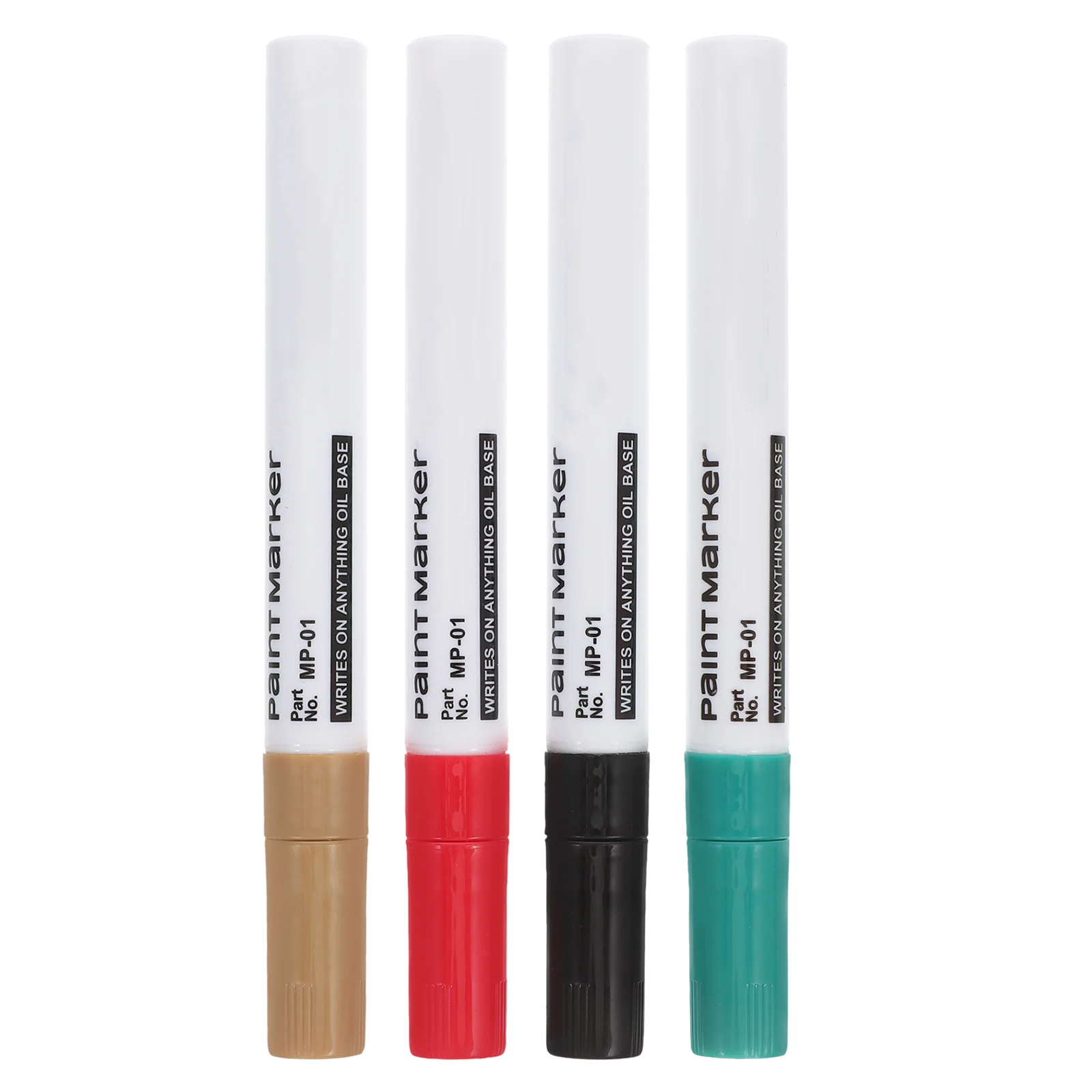 4Pcs Paint Markers Oil Paint Pens Waterproof Fade Resistant Monument Marker Pens Repairing Writing Permanent Paint Marker
4Pcs Paint Markers Oil Paint Pens Waterproof Fade Resistant Monument Marker Pens Repairing Writing Permanent Paint Marker