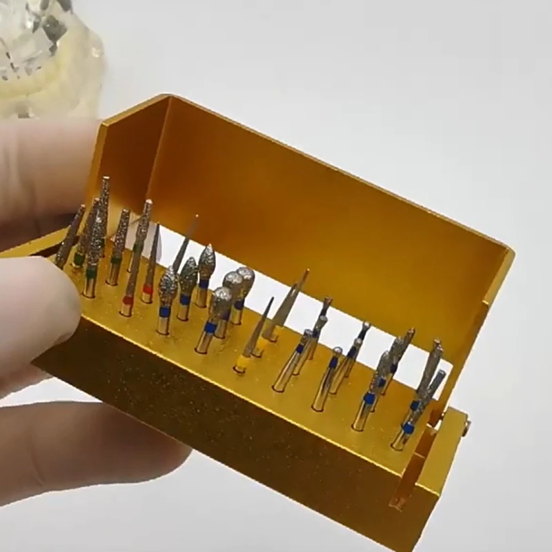 3×30pcs/set Dental High Speed Burs Drill Eeth Polishing Drillls Disinfection Holder Block
3×30pcs/set Dental High Speed Burs Drill Eeth Polishing Drillls Disinfection Holder Block