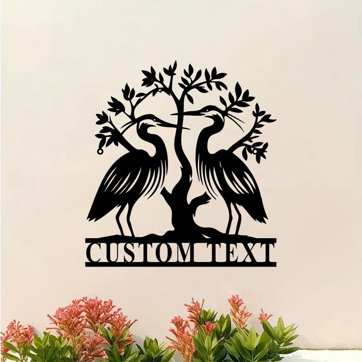 Custom Herons Bird Metal Wall Art, Personalized Bird Lover Name Sign Home Decor, Gift For Boy, Decoration Hanging For Home
Custom Herons Bird Metal Wall Art, Personalized Bird Lover Name Sign Home Decor, Gift For Boy, Decoration Hanging For Home