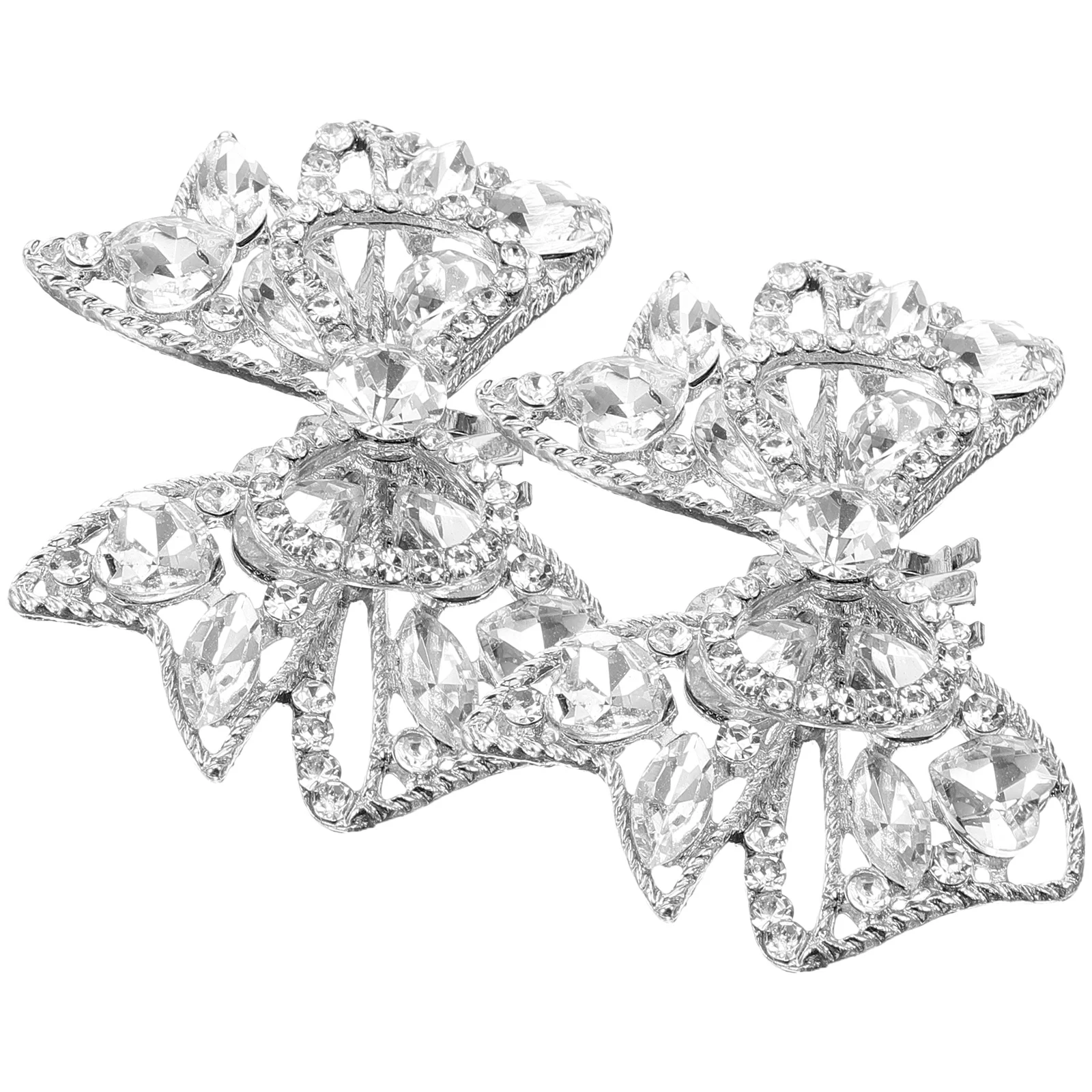 1 Pair Rhinestone Shoe Clips Bow Buckles Wedding Charms Removable Decorative High Heels Buckles Women Accessories Alloy
1 Pair Rhinestone Shoe Clips Bow Buckles Wedding Charms Removable Decorative High Heels Buckles Women Accessories Alloy
