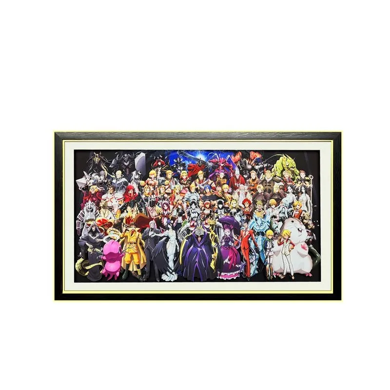 OVERLORD Momonga 3D Paper Sculpture Art with Display Stand - Naked Eye Effect, Anime Gift for Fans, Collectible Wall Decor
OVERLORD Momonga 3D Paper Sculpture Art with Display Stand - Naked Eye Effect, Anime Gift for Fans, Collectible Wall Decor