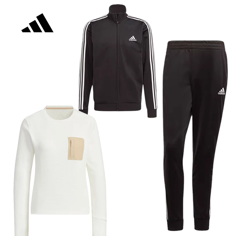 Adidas Unisex Stand Collar Tracksuit Set + Women's Slim Long Sleeve Pullover GK9651 JE8580
Adidas Unisex Stand Collar Tracksuit Set + Women's Slim Long Sleeve Pullover GK9651 JE8580
