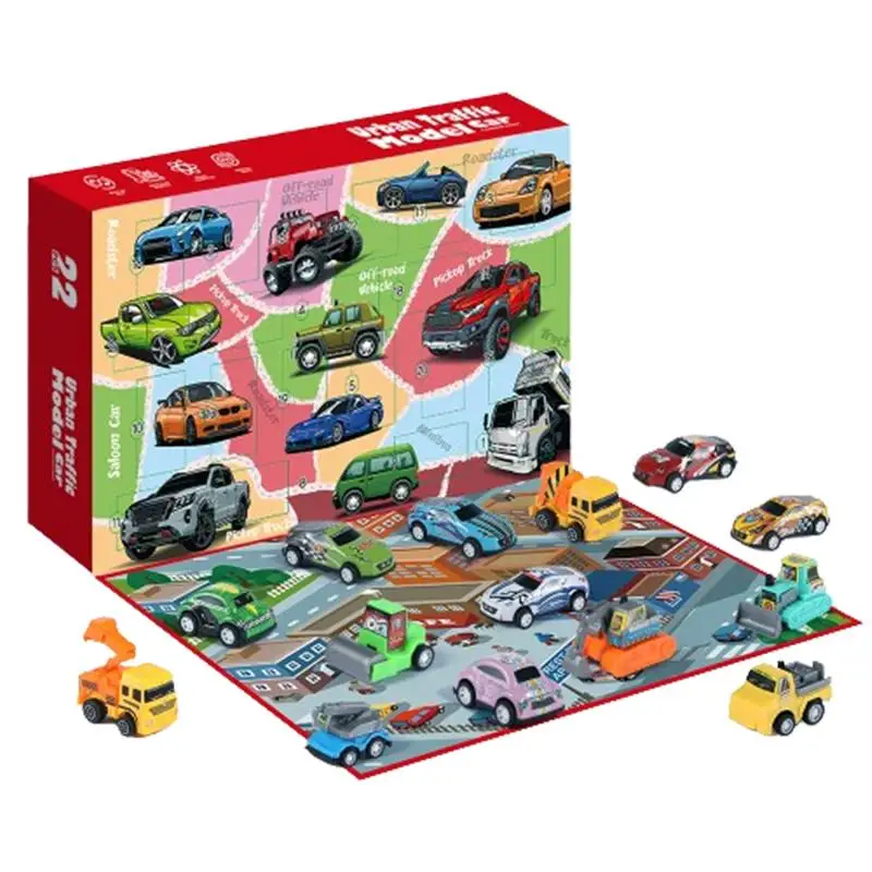 2025 Christmas Car Advent Calendar Box Countdown Calendar 22pcs Pull Back Construction Vehicles Preschoolers Toy Vehicles
2025 Christmas Car Advent Calendar Box Countdown Calendar 22pcs Pull Back Construction Vehicles Preschoolers Toy Vehicles