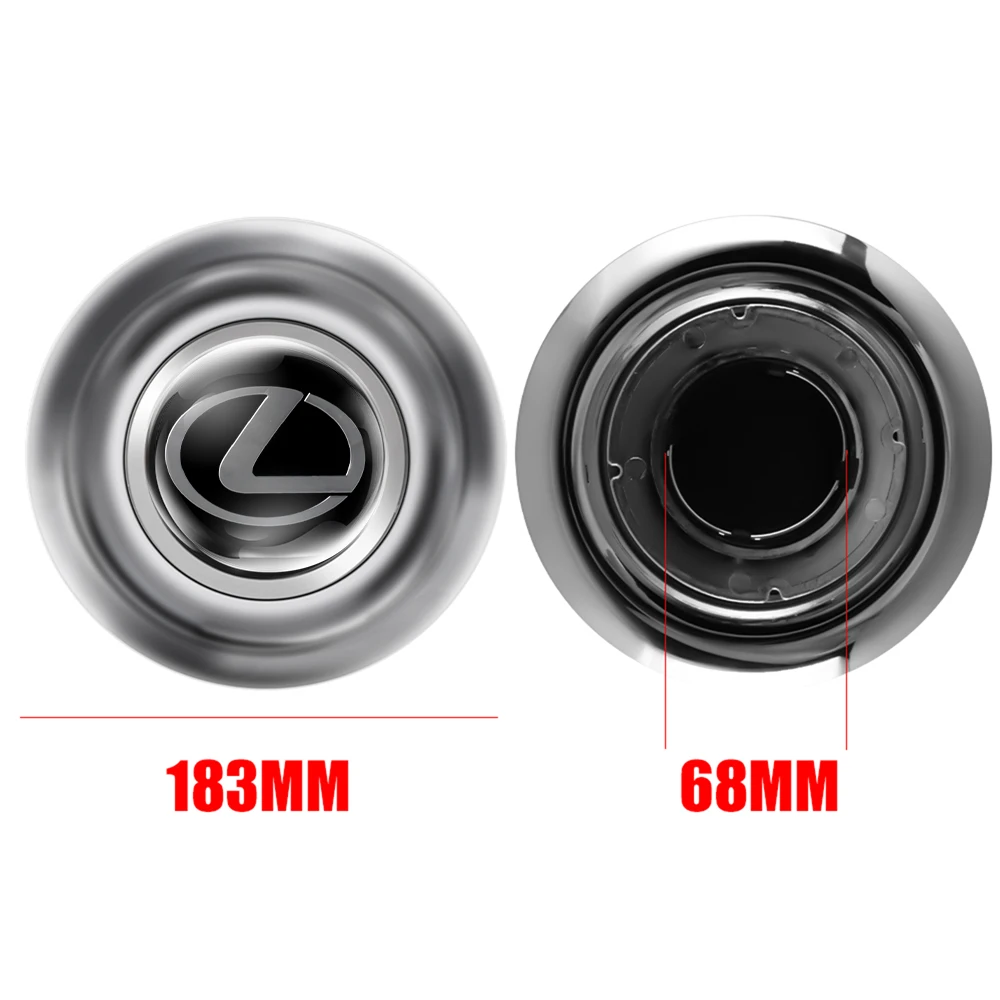183mm Lexus Emblem Car Wheel Center Cap Hub Covers Badge For RX NX ES CT200h NX300h EX300h F Sport IS LS GS RX330 UX Accessories
183mm Lexus Emblem Car Wheel Center Cap Hub Covers Badge For RX NX ES CT200h NX300h EX300h F Sport IS LS GS RX330 UX Accessories