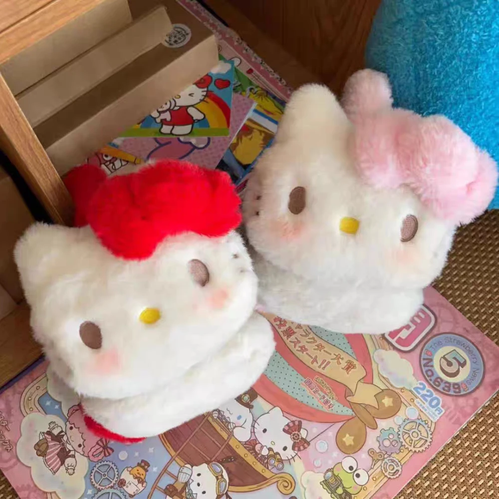 Anime Sanrio Hellokitty Plush Thickened Ear Muffs Cartoon Kt Cat Winter Anti-Freezing Ear Protection Riding Warm Ear Covers
Anime Sanrio Hellokitty Plush Thickened Ear Muffs Cartoon Kt Cat Winter Anti-Freezing Ear Protection Riding Warm Ear Covers