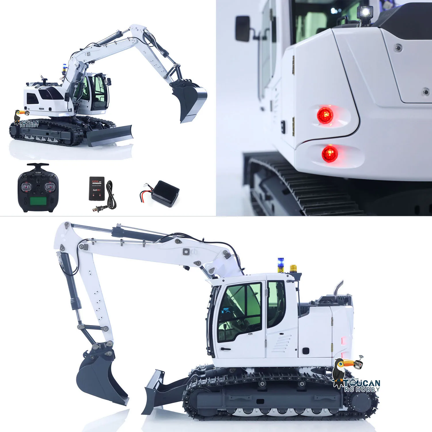 1/14 LR914 RC Гидравлический экскаватор Экскаватор с дистанционным управлением 5-канальные клапаны Бесщеточный привод Моторные фонари Flysky ST8 Радио RTR Зарядное устройство
1/14 LR914 RC Гидравлический экскаватор Экскаватор с дистанционным управлением 5-канальные клапаны Бесщеточный привод Моторные фонари Flysky ST8 Радио RTR Зарядное устройство