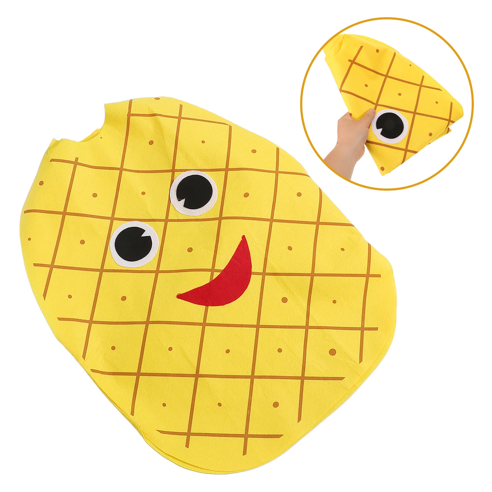 Pineapple Kids Costume Fruit Clothing Halloween Stage Performance Prop Comfortable Wear Clean Storage Children DIY Decoration
Pineapple Kids Costume Fruit Clothing Halloween Stage Performance Prop Comfortable Wear Clean Storage Children DIY Decoration
