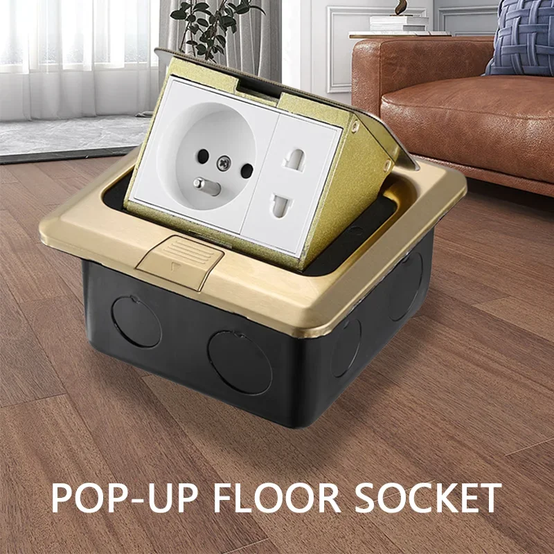 For Meeting Room Hidden Type Desktop Socket EU/FR/US/UK Universal Power Outlet Electrical Switches Pop Up Floor Socket
For Meeting Room Hidden Type Desktop Socket EU/FR/US/UK Universal Power Outlet Electrical Switches Pop Up Floor Socket