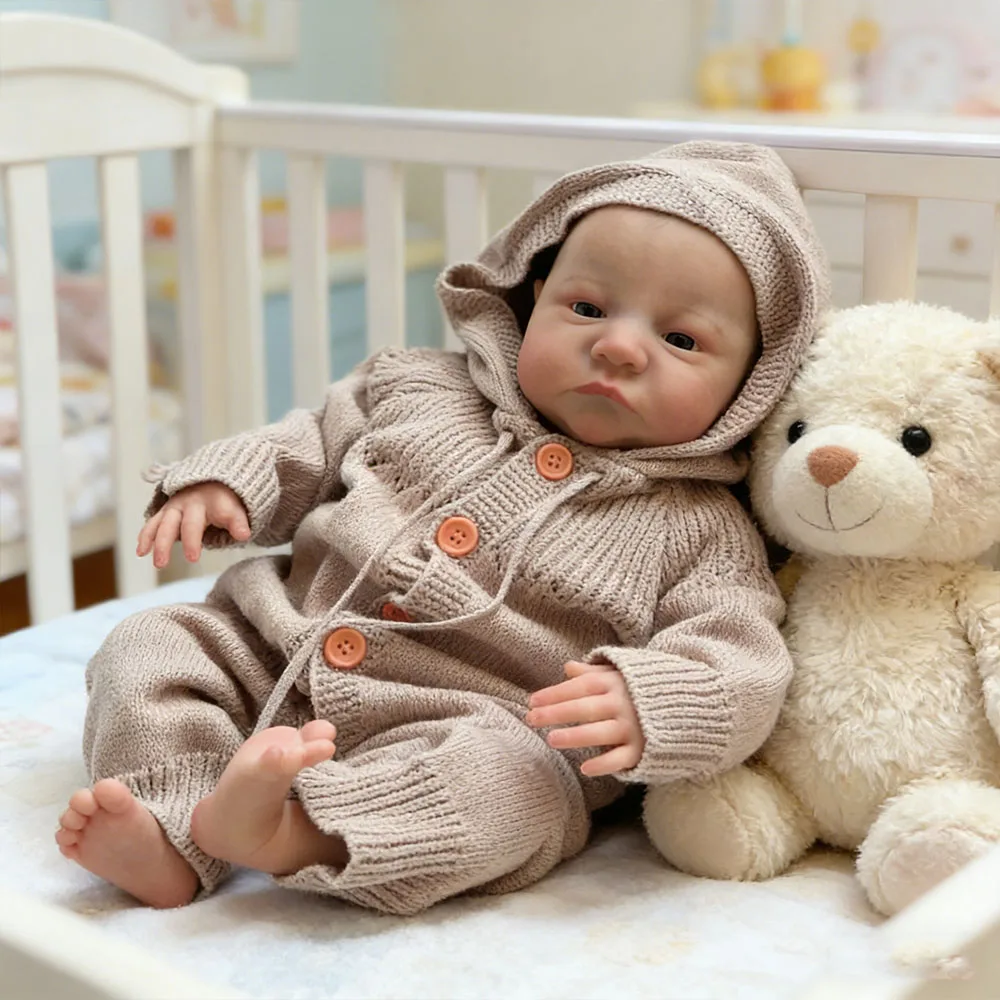 Reborn Baby Dolls - 18 Inch Realistic Baby Doll Girl, Real Life Baby Dolls with Cute Soft Vinyl Body Gifts For Kids 3+
Reborn Baby Dolls - 18 Inch Realistic Baby Doll Girl, Real Life Baby Dolls with Cute Soft Vinyl Body Gifts For Kids 3+