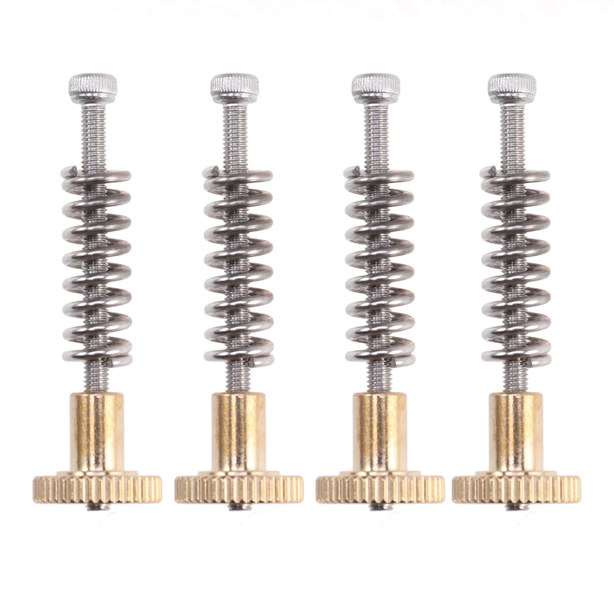 4Pcs Premium Metal 3D Printer Hot Bed Leveling Component Durable Wear-Resistant Accessory Golden Leveling Component
4Pcs Premium Metal 3D Printer Hot Bed Leveling Component Durable Wear-Resistant Accessory Golden Leveling Component