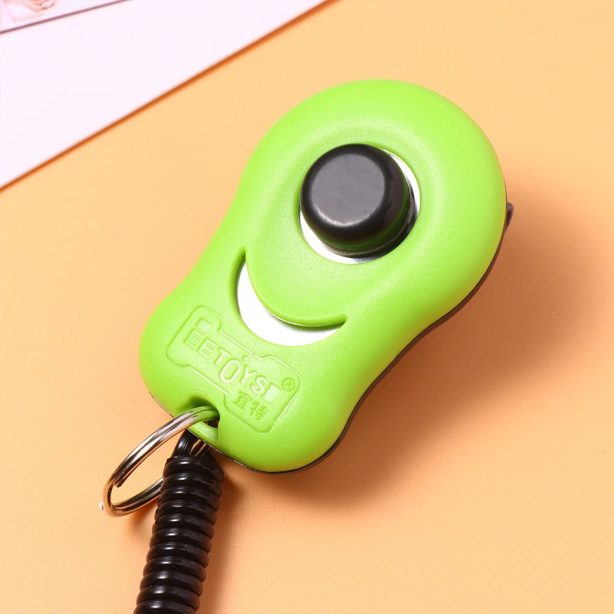 Pet Sound Trainer Clicker Training Tool for Dogs Cats Birds Chicken Sheep Button Agility Obedience Trick Correct Behavior Dog
Pet Sound Trainer Clicker Training Tool for Dogs Cats Birds Chicken Sheep Button Agility Obedience Trick Correct Behavior Dog