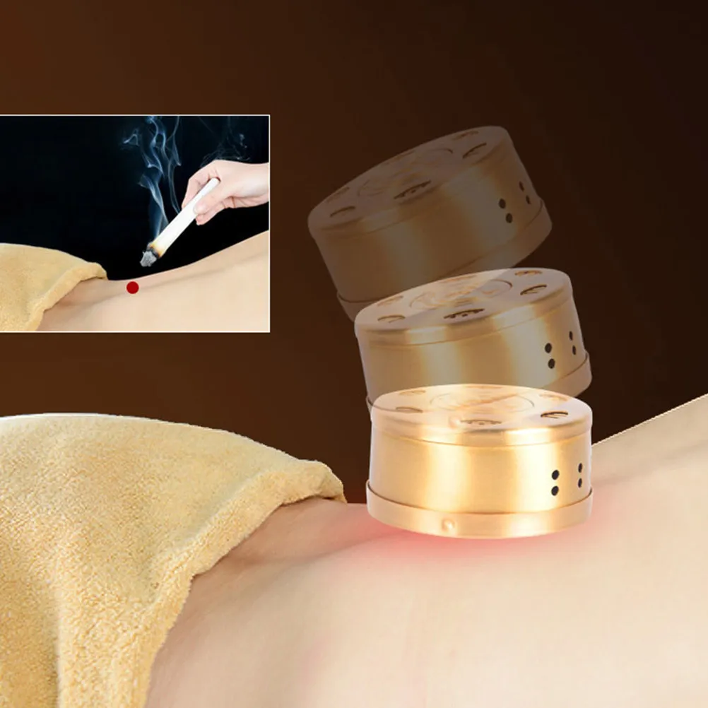 Moxibustion Box Pure Copper Smokeless Burner Portable Moxa Holder For Acupoint Therapy Golden With Base Lid Moxa Sticks
Moxibustion Box Pure Copper Smokeless Burner Portable Moxa Holder For Acupoint Therapy Golden With Base Lid Moxa Sticks