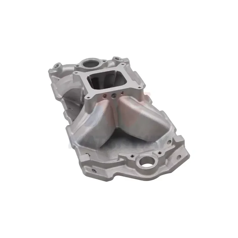 New Silver Satin Aluminum CNC Machined High Rise Single Plane Intake Manifold for Chevy SBC Vortec 350 V400 Engine
New Silver Satin Aluminum CNC Machined High Rise Single Plane Intake Manifold for Chevy SBC Vortec 350 V400 Engine