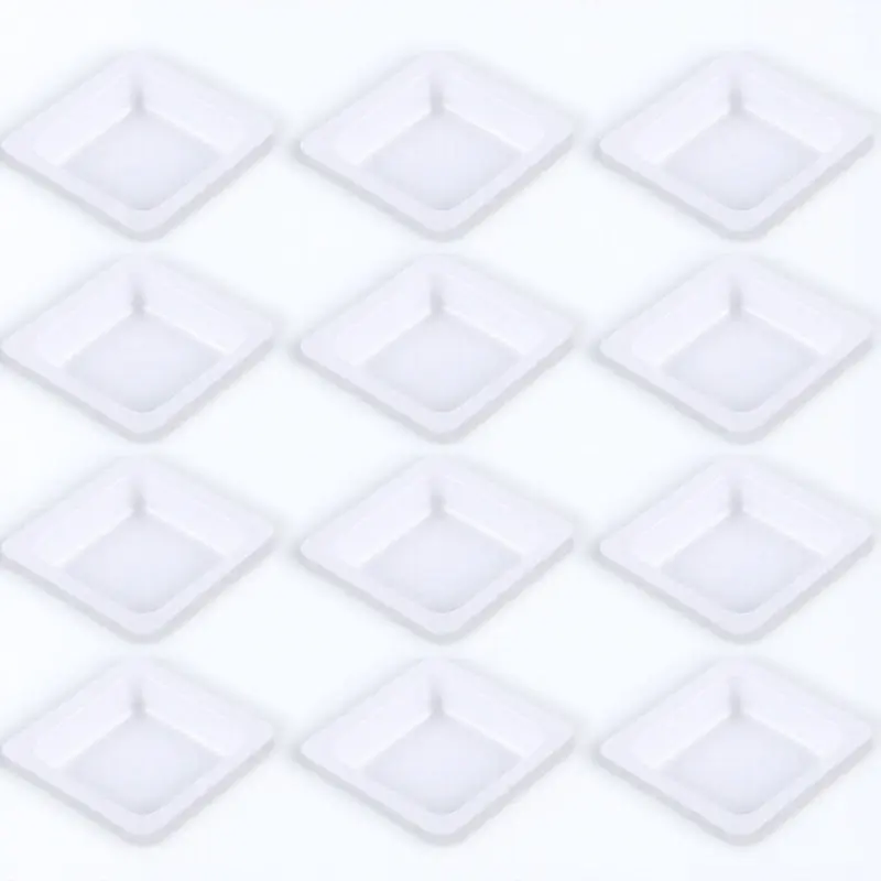 50Pcs Food Safe Plastic Weighing Boat Anti-Static Laboratory Weighing Plate Tray for Measuring Mixing Liquids Powders
50Pcs Food Safe Plastic Weighing Boat Anti-Static Laboratory Weighing Plate Tray for Measuring Mixing Liquids Powders