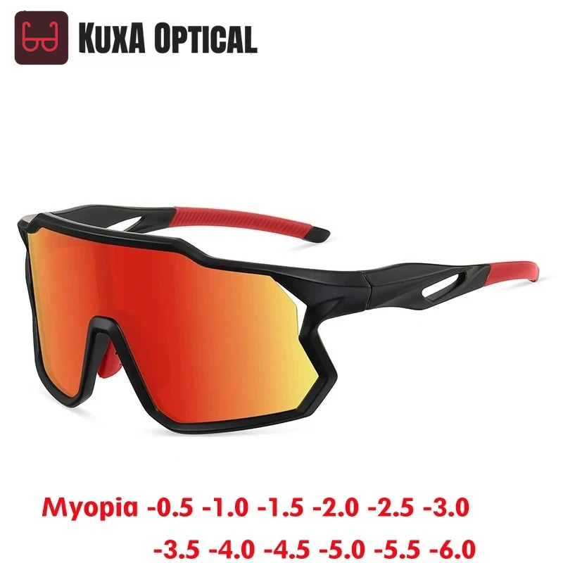 KUXA Sports Men Women Polarized Myopia Sunglasses TR90 Frame UV400 Fashion Glasses Cycling Prescription Goggles optics Eyewear
KUXA Sports Men Women Polarized Myopia Sunglasses TR90 Frame UV400 Fashion Glasses Cycling Prescription Goggles optics Eyewear