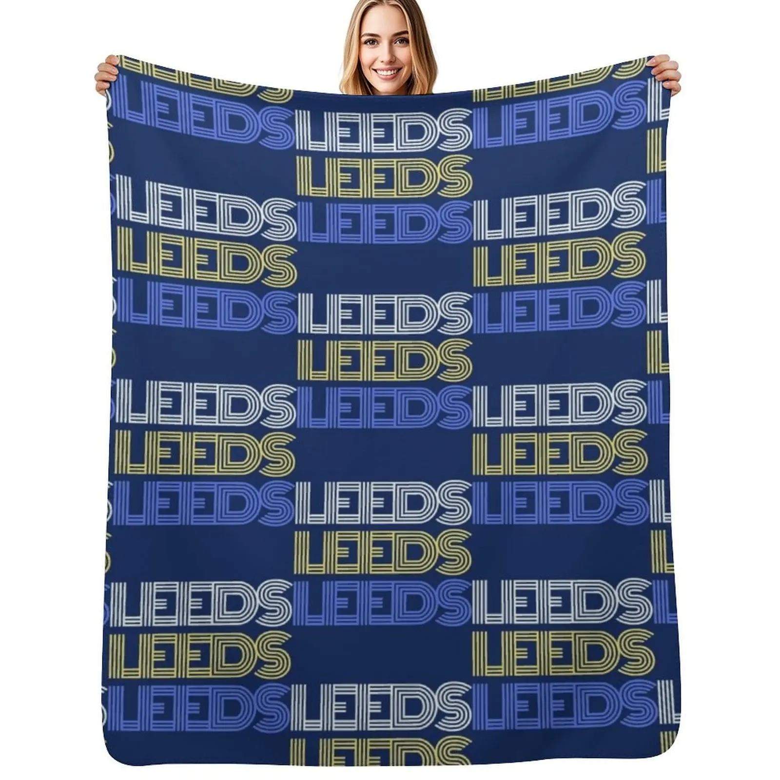 Leeds Leeds Leeds Throw Blanket Spring Fall Cozy Throw Blanket for Couch
Leeds Leeds Leeds Throw Blanket Spring Fall Cozy Throw Blanket for Couch