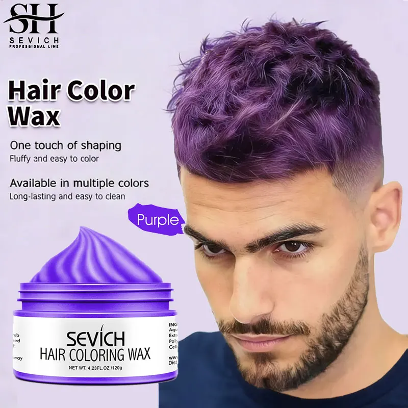 SEVICH Hair Colour Wax 13 Color Temporary Hair Color Wax 50g/120g DIY Dye Hair Mud Wax Disposable Colorful Hair Dye Cream
SEVICH Hair Colour Wax 13 Color Temporary Hair Color Wax 50g/120g DIY Dye Hair Mud Wax Disposable Colorful Hair Dye Cream