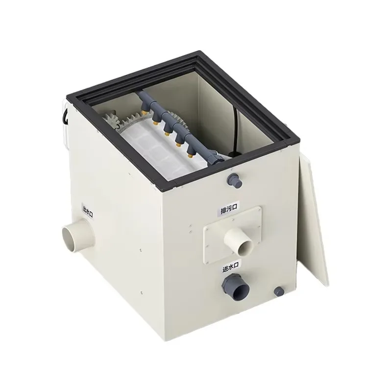 Pond Filter 10m3/h Koi Pond Drum Filter Fish tank Mini Drum Filter Household Fish Pond
Pond Filter 10m3/h Koi Pond Drum Filter Fish tank Mini Drum Filter Household Fish Pond