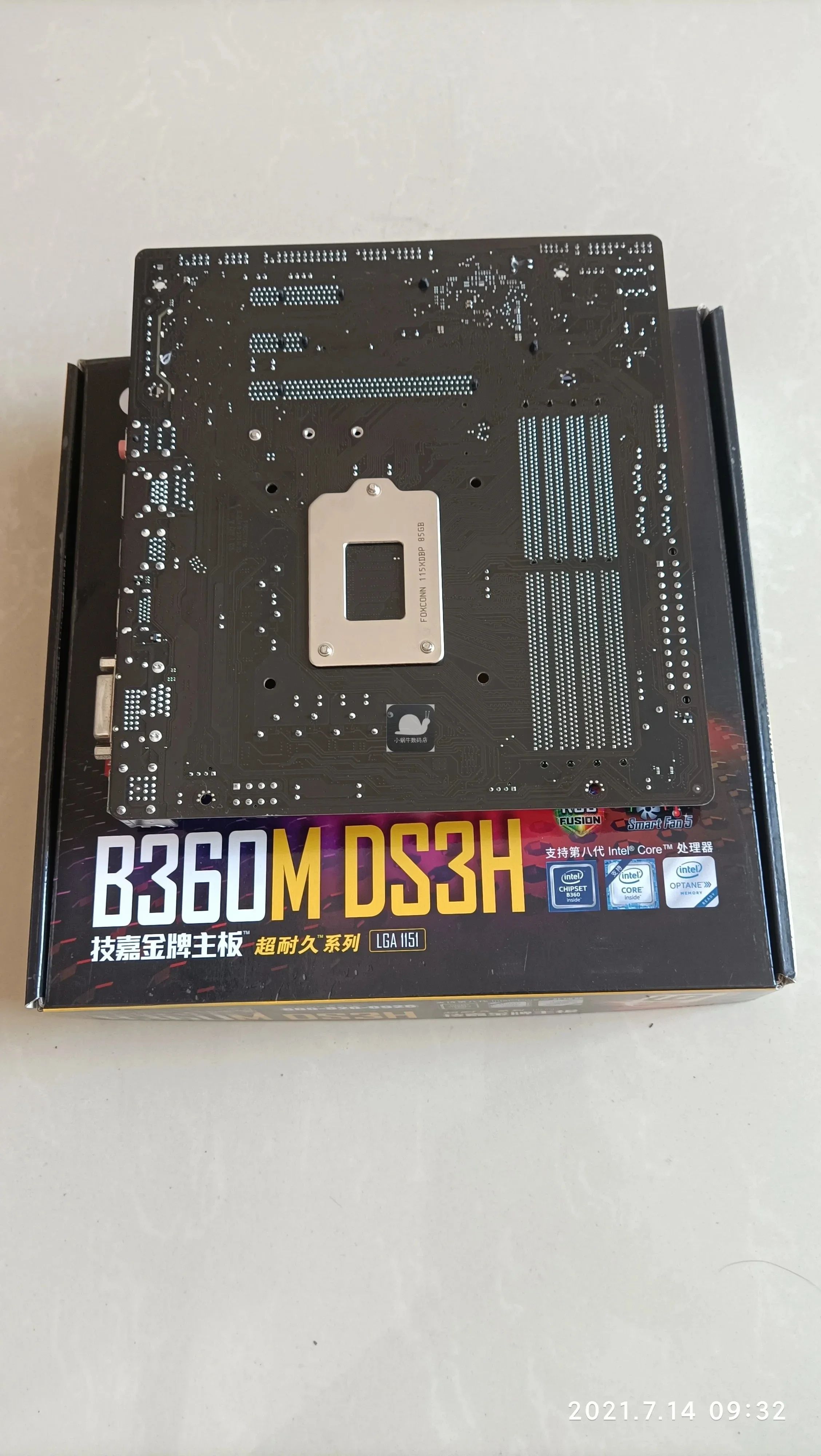 For Gigabyte B360M-DS3H boxed desktop computer main board support 8 9 generation CPU DDR4
For Gigabyte B360M-DS3H boxed desktop computer main board support 8 9 generation CPU DDR4