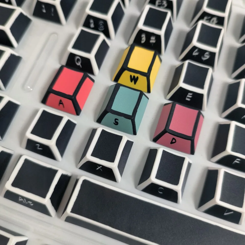 Manga Theme Keycap Set 144key PBT Custom Hand-painted Style Keyboard Cap Cherry Profile Gaming KeyCap for Mechanical Keyboard
Manga Theme Keycap Set 144key PBT Custom Hand-painted Style Keyboard Cap Cherry Profile Gaming KeyCap for Mechanical Keyboard