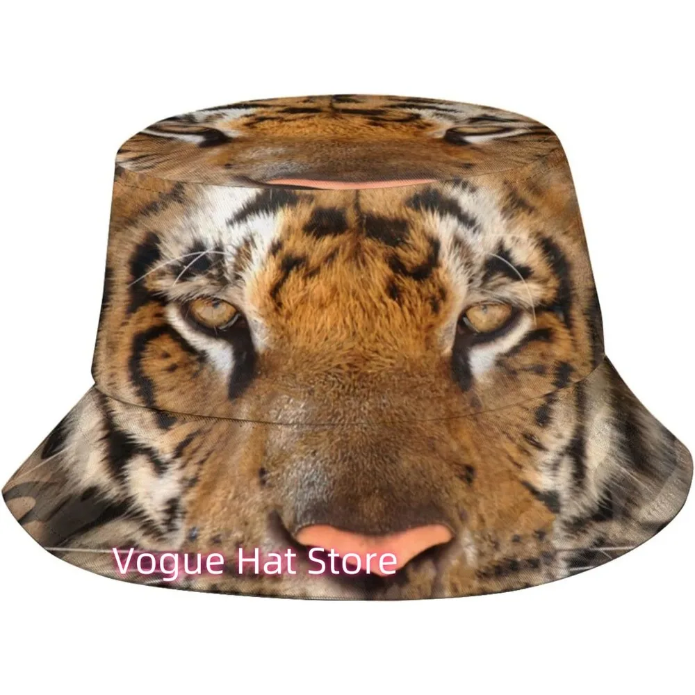 Tiger Bucket Hat for Women Men Casual Sun Wide Brim Cap Packable Outdoor Fisherman Hat
Tiger Bucket Hat for Women Men Casual Sun Wide Brim Cap Packable Outdoor Fisherman Hat