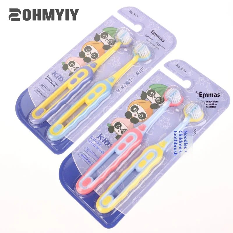 2 Pcs Children'S Toothbrush Three-Sided Soft Bristle Teeth Whitening Brushes For Children Aged 3-12 Years Dental Oral Care
2 Pcs Children'S Toothbrush Three-Sided Soft Bristle Teeth Whitening Brushes For Children Aged 3-12 Years Dental Oral Care