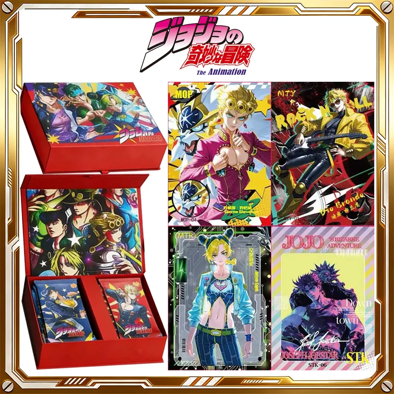 AOKA JOJO's Bizarre Adventure Card Vol.2 Mystery Box Genuine Trading Cards Game Toys Holiday Birthday Gifts for Boys Girls
AOKA JOJO's Bizarre Adventure Card Vol.2 Mystery Box Genuine Trading Cards Game Toys Holiday Birthday Gifts for Boys Girls