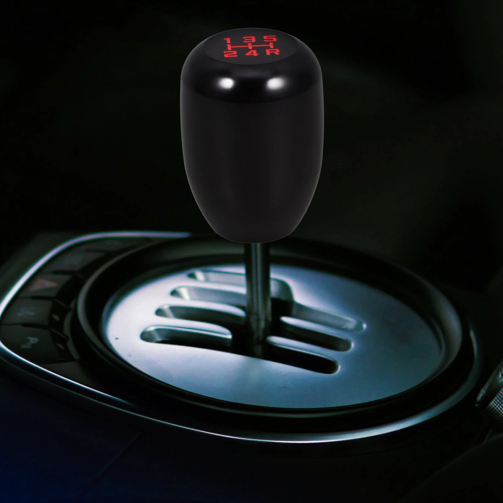 Universal Car Gear Knob Manual Shift 5 Speed Black Aluminum Alloy Stick Knobs for Vehicle Transmission
Universal Car Gear Knob Manual Shift 5 Speed Black Aluminum Alloy Stick Knobs for Vehicle Transmission