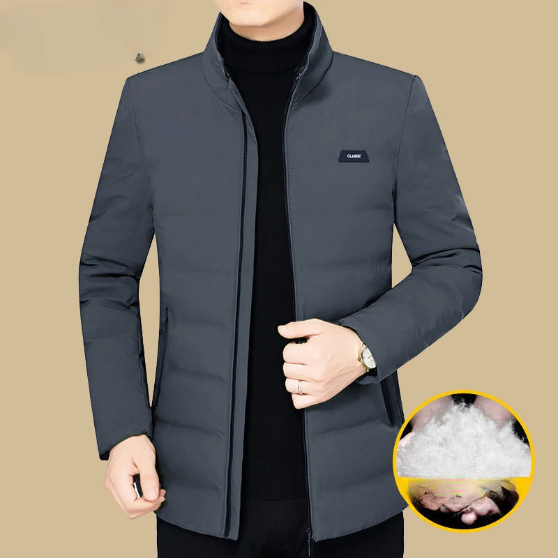 2023 Men Winter Fashion Stand Collar Short Parkas Male Windproof Thick Warm Outwear Men Solid Color Cotton-padded Jackets F497
2023 Men Winter Fashion Stand Collar Short Parkas Male Windproof Thick Warm Outwear Men Solid Color Cotton-padded Jackets F497