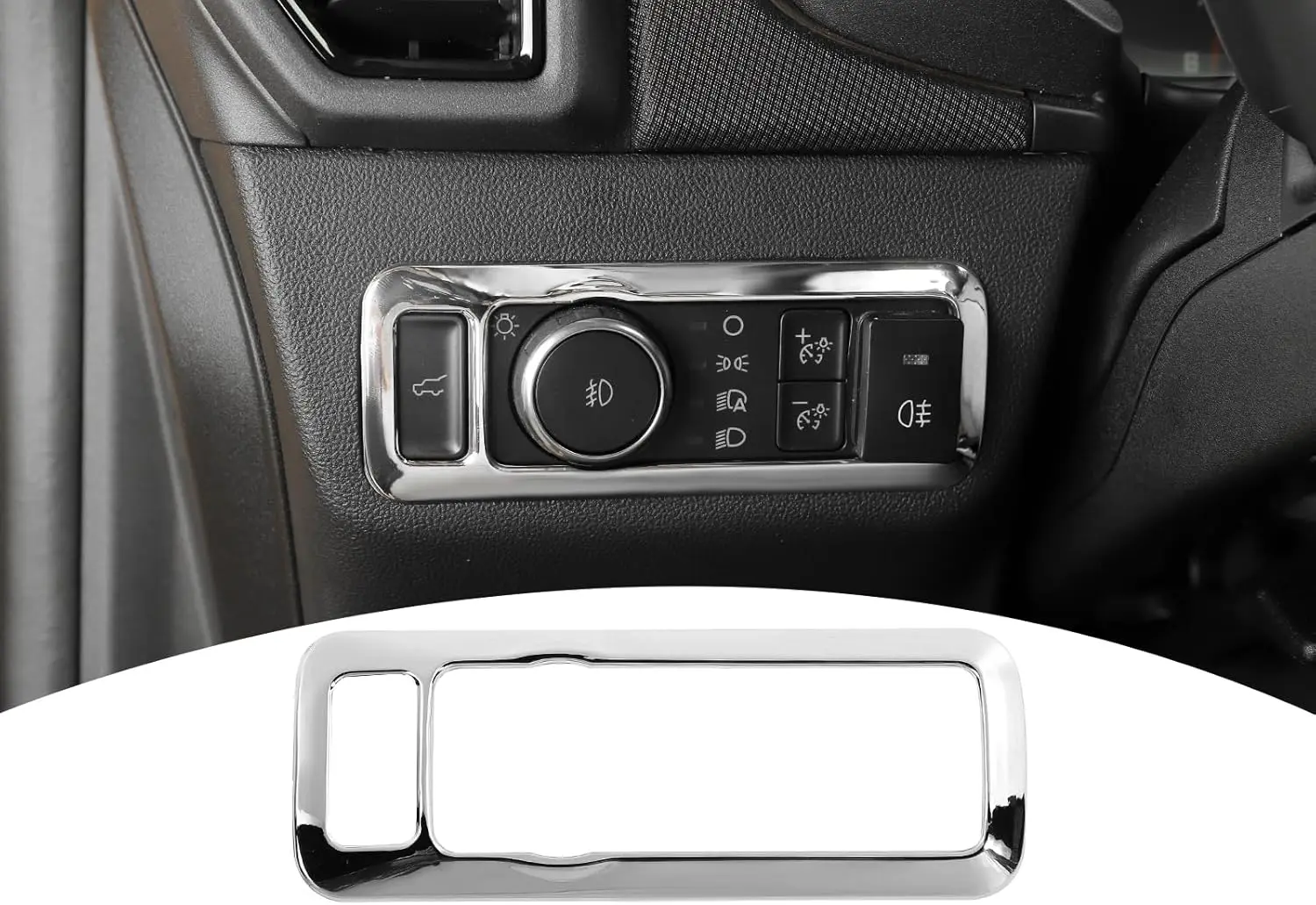 Red Headlight Switch Panel Trim Cover Interior Accessories Compatible with Ford Bronco/Bronco Sport 2021+ & Mustang 2024+
Red Headlight Switch Panel Trim Cover Interior Accessories Compatible with Ford Bronco/Bronco Sport 2021+ & Mustang 2024+